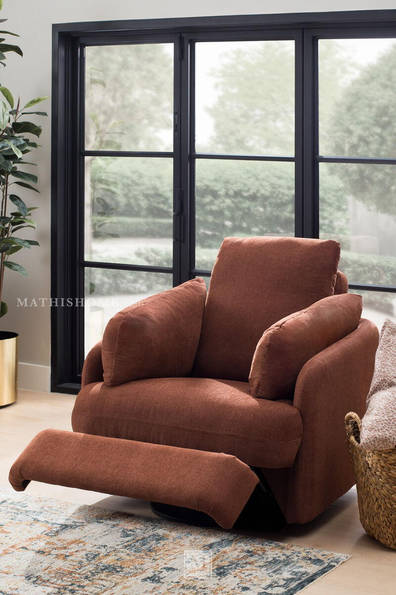 Modmax Manual Swivel Glider Recliner image number 3